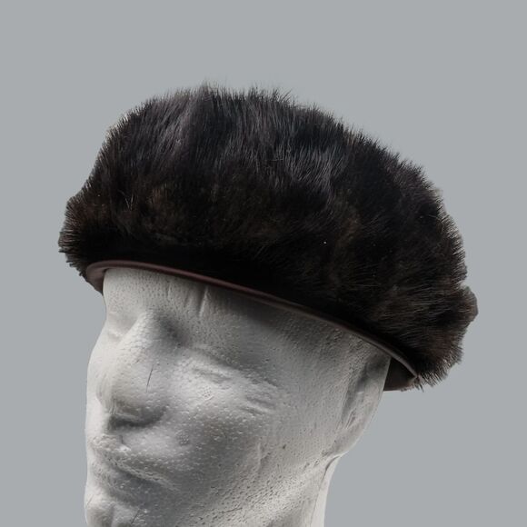 Vintage Howard Albert New York Mink Fur Hat – Classic Luxury Winter Style - Picture 5 of 8